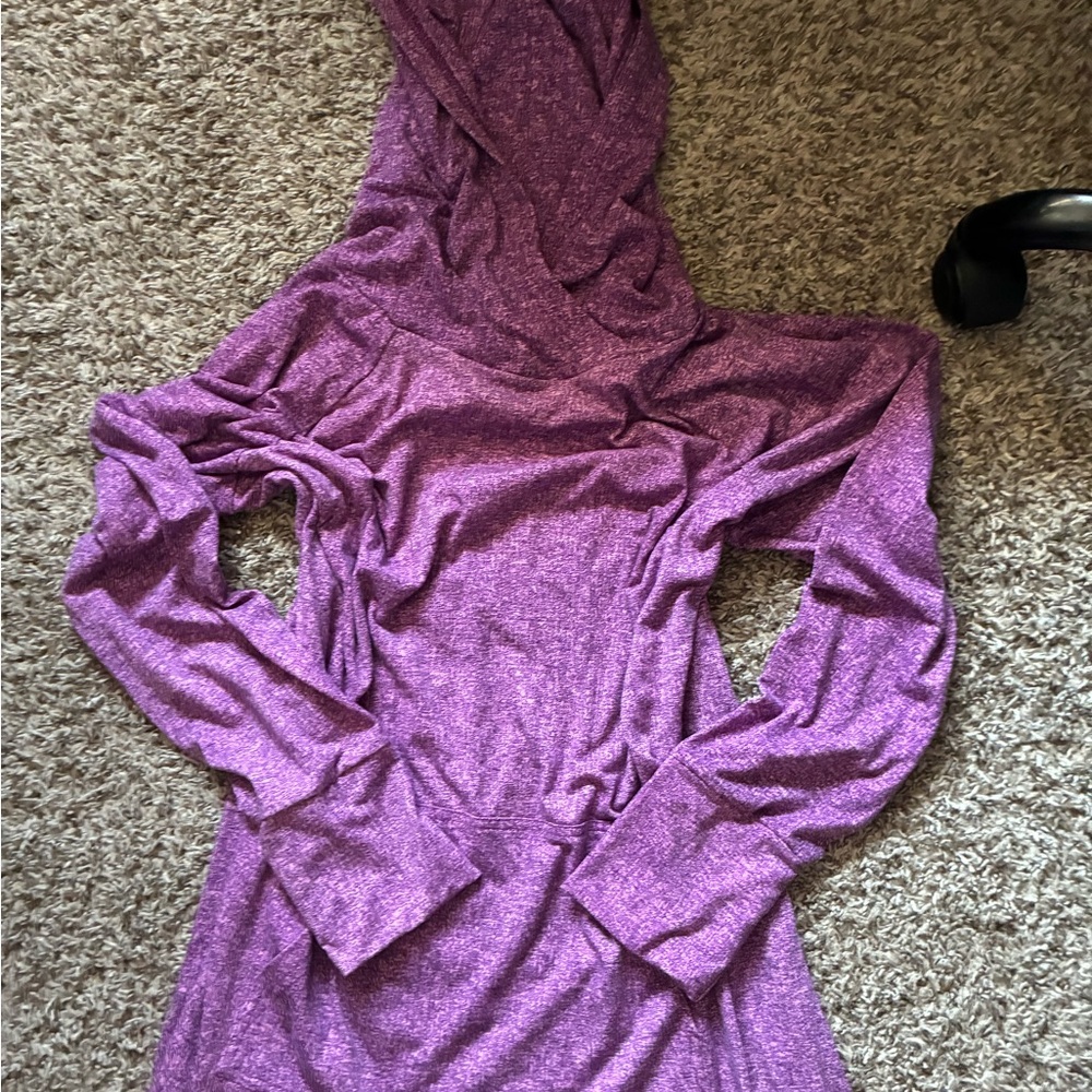 LuLaRoe Purple Textured Hoodie